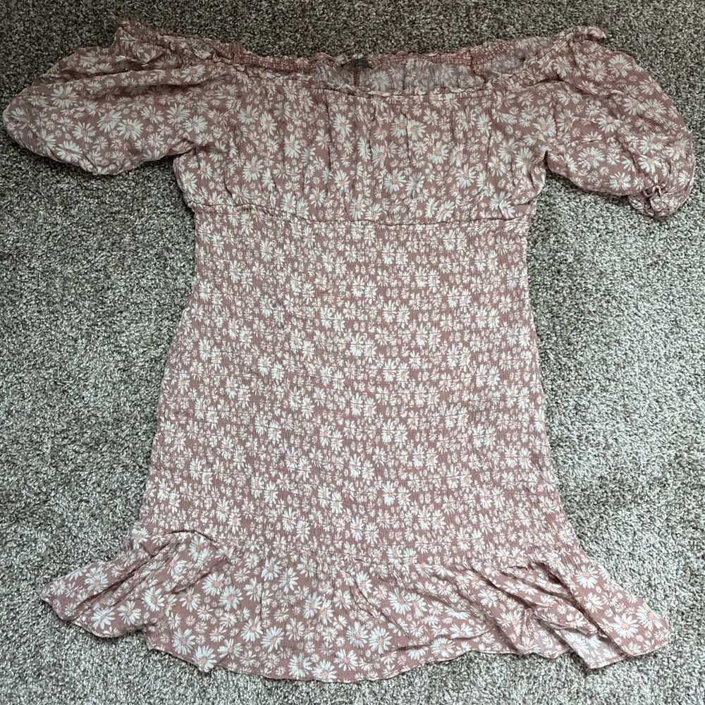 Lily Rose Juniors Floral Off The Shoulder Dress Size XL